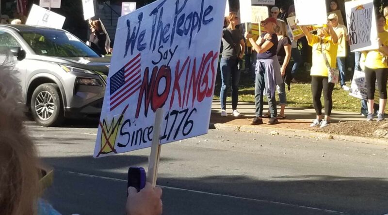 No Kings Protest