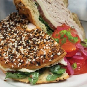 "Cro'gel" sandwiches
