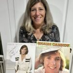 Linda Esterson with Shaun Cassidy records