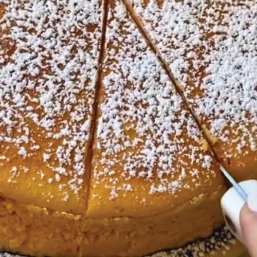 Light & Fluffy Pumpkin Cheesecake