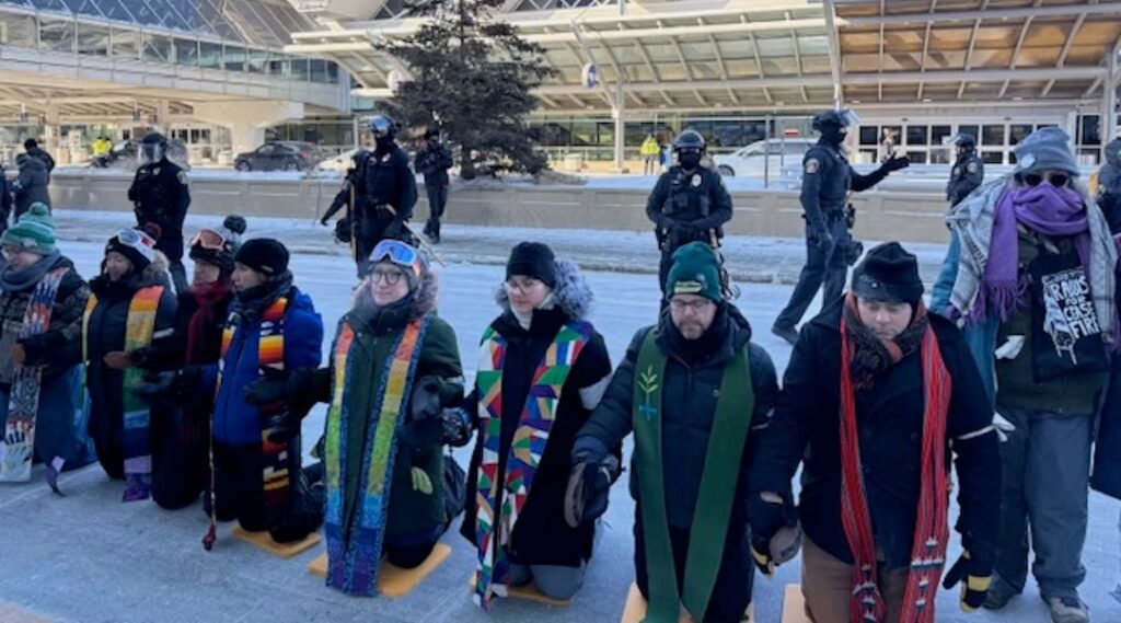 ICE protest