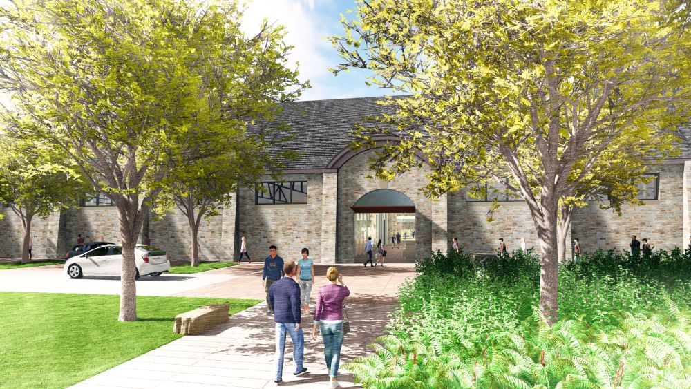 Pikesville Armory rendering