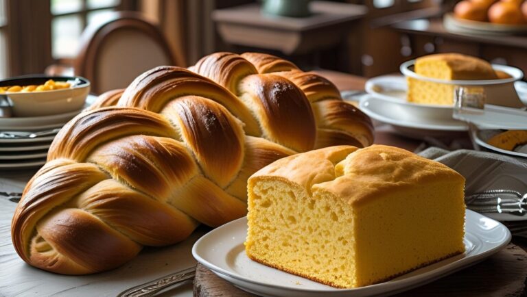 Challah & Cornbread