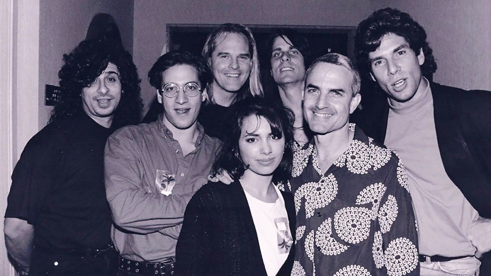 Billy Steinberg (second from right)