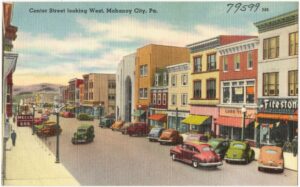 Mahanoy City postcard