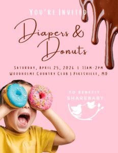 Diapers & Donuts Benefitting ShareBaby