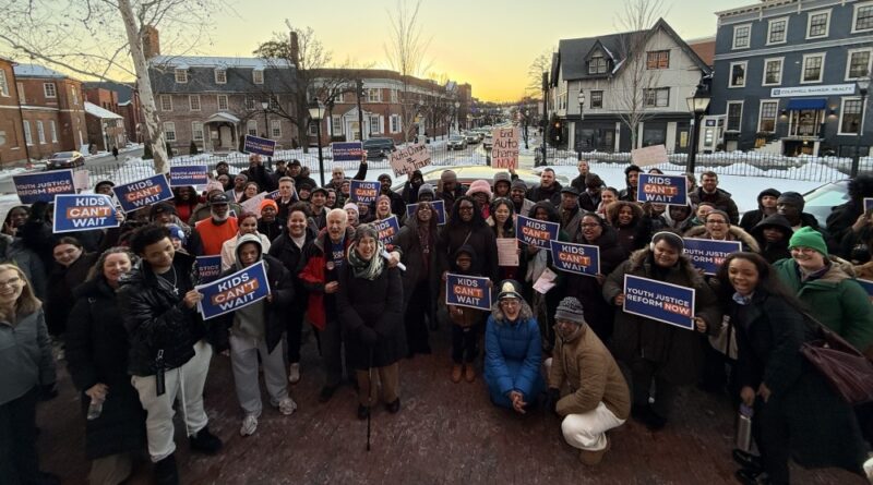 Maryland Youth Justice Coalition rally