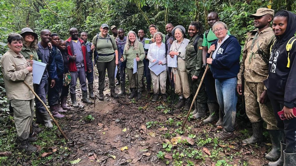 Beth Am congregants in Uganda