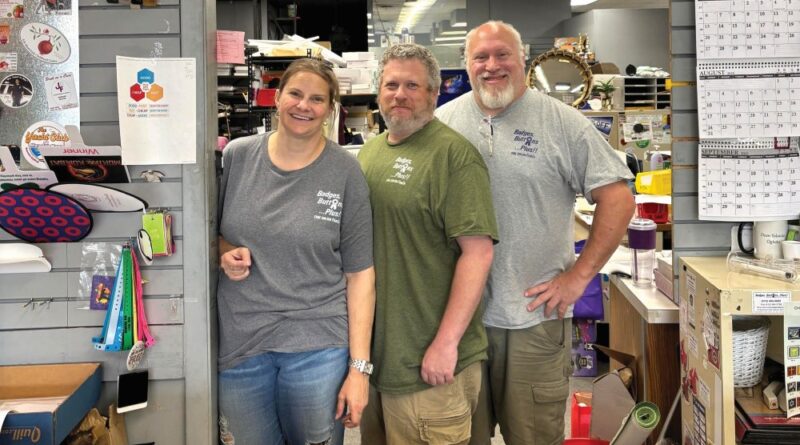 Ayme Lederman, Andrew Lederman and Marc Lederman of Badges, Buttons … Plus!!