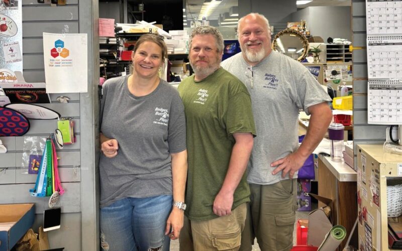 Ayme Lederman, Andrew Lederman and Marc Lederman of Badges, Buttons … Plus!!