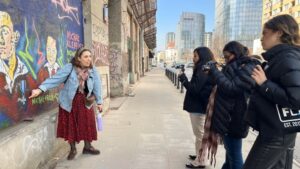 student journalists in Poland