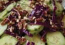 Cucumber and Purple Cabbage Salad