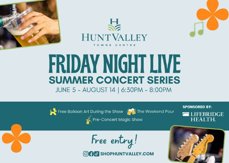 Friday Night Live: Summer Concert Series