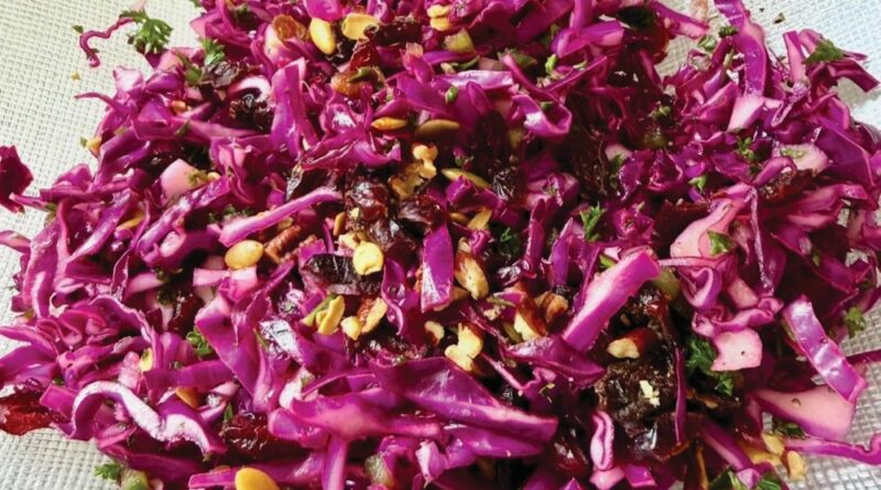 Purple Cabbage Coleslaw